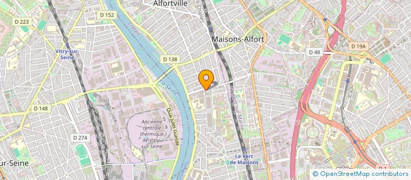 localisation de l'entreprise MONSIEUR PIERRE SOUCHET à ALFORTVILLE
