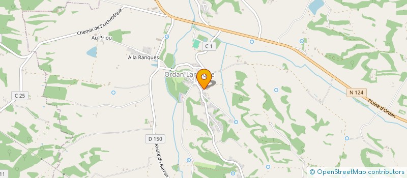 localisation de l'entreprise MONSIEUR PIERRE SOULAN  MIRANNES