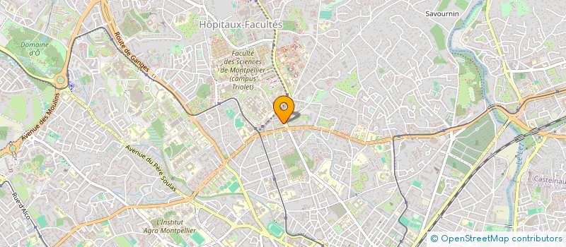 localisation de l'entreprise MONSIEUR PIERRE SOULIER  MONTPELLIER