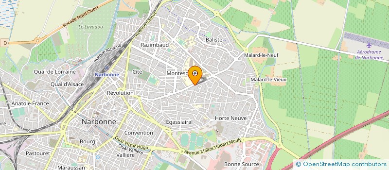 localisation de l'entreprise MONSIEUR PIERRE SOURGNES à NARBONNE
