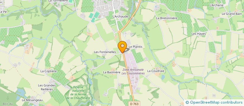 localisation de l'entreprise MONSIEUR PIERRE SOURICE à MONTREVAULT-SUR-EVRE