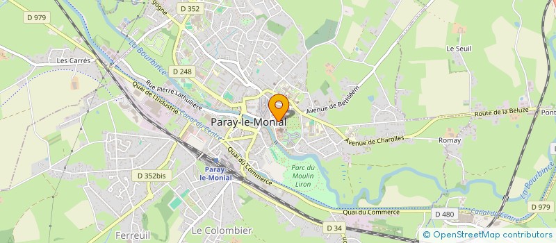 localisation de l'entreprise MONSIEUR PIERRE SOUSSAND à PARAY-LE-MONIAL