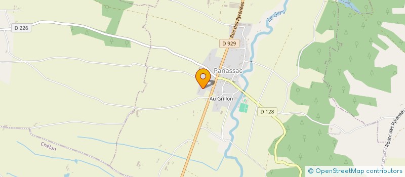 localisation de l'entreprise MONSIEUR PIERRE SOUVILLE  PANASSAC