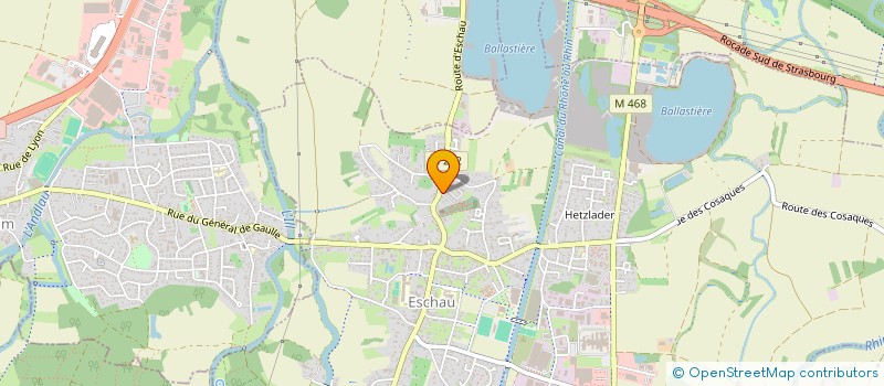 localisation de l'entreprise MONSIEUR PIERRE SPRAUEL  ESCHAU