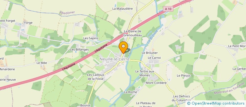 localisation de l'entreprise MONSIEUR PIERRE STANQUIC à BOURGANEUF