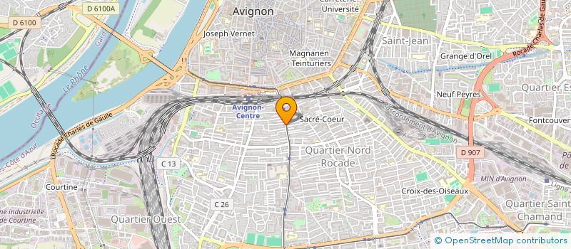localisation de l'entreprise MONSIEUR PIERRE STEFANI à AVIGNON