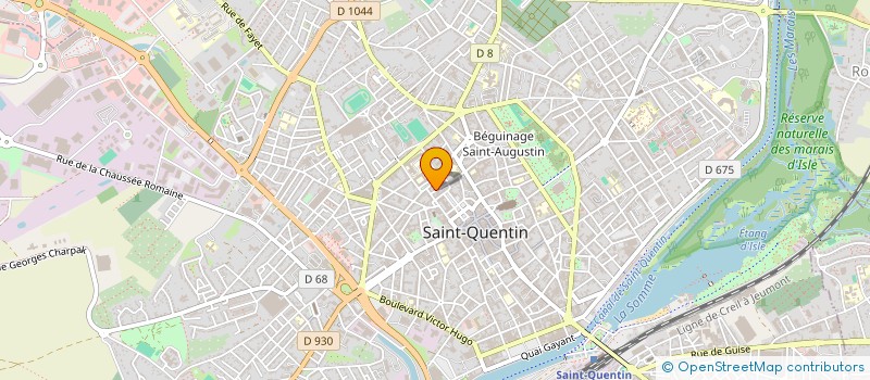 localisation de l'entreprise MONSIEUR PIERRE STEFANOV à SAINT-QUENTIN
