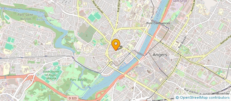 localisation de l'entreprise MONSIEUR PIERRE STEHLIN  ANGERS