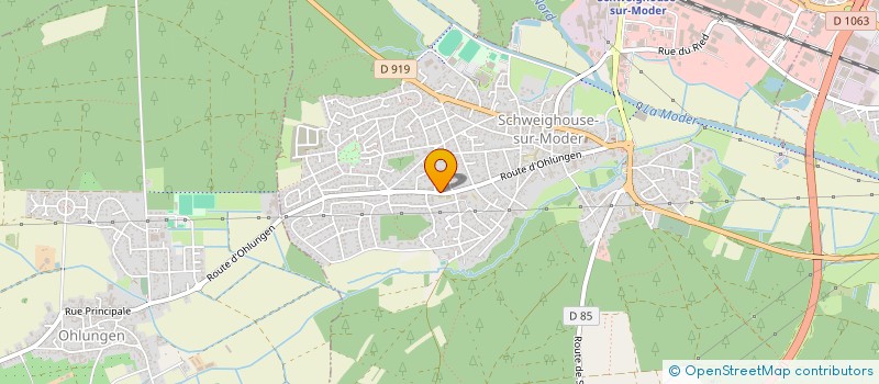 localisation de l'entreprise MONSIEUR PIERRE STENGEL à SCHWEIGHOUSE-SUR-MODER