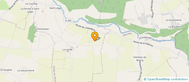 localisation de l'entreprise MONSIEUR PIERRE STEPHAN  OUILLY-DU-HOULEY