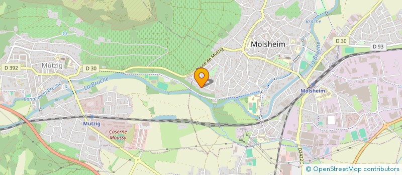 localisation de l'entreprise MONSIEUR PIERRE STEYER  MOLSHEIM