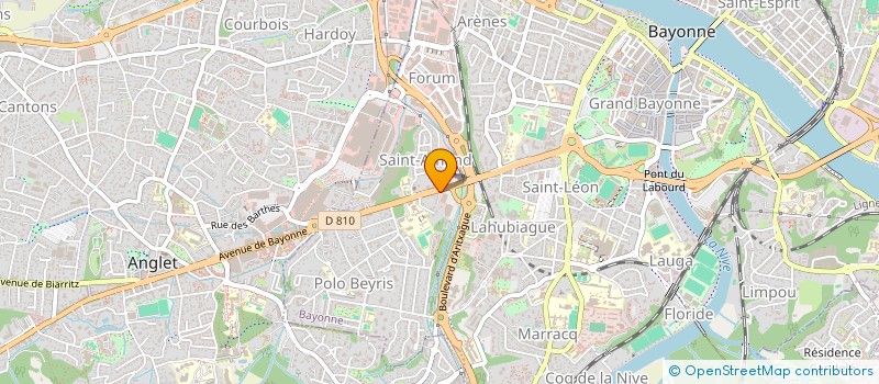 localisation de l'entreprise MONSIEUR PIERRE STINGLHAMBER  BAYONNE