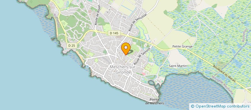 localisation de l'entreprise MONSIEUR PIERRE STOCKLIN  MESCHERS-SUR-GIRONDE