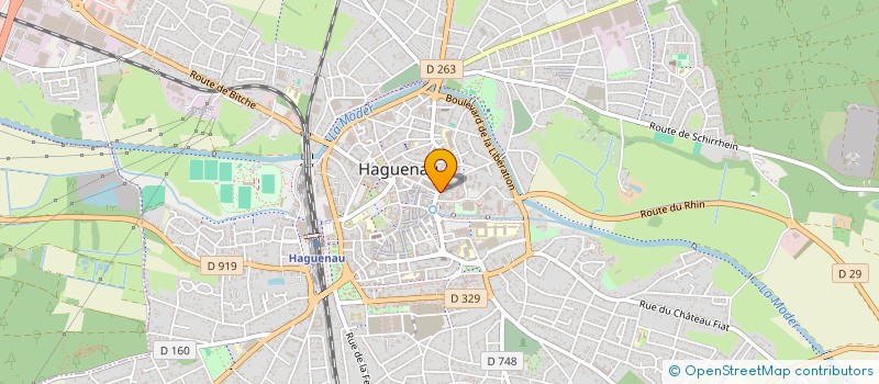 localisation de l'entreprise MONSIEUR PIERRE STOFFEL  HAGUENAU