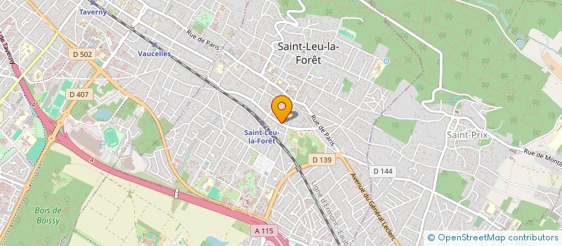 localisation de l'entreprise MONSIEUR PIERRE STOLZ  SAINT-LEU-LA-FORET