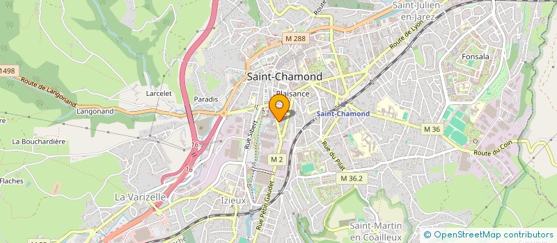 localisation de l'entreprise MONSIEUR PIERRE STRAMANDINO à SAINT-CHAMOND