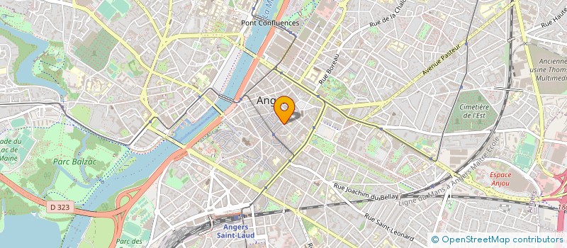 localisation de l'entreprise MONSIEUR PIERRE STRELISKI à ANGERS