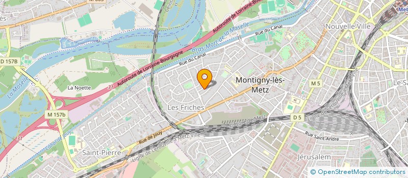 localisation de l'entreprise MONSIEUR PIERRE STREMLER  MONTIGNY-LES-METZ