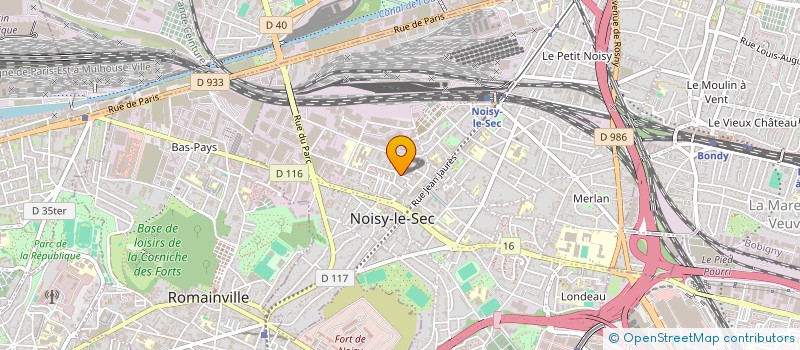 localisation de l'entreprise MONSIEUR PIERRE STROHM à NOISY-LE-SEC