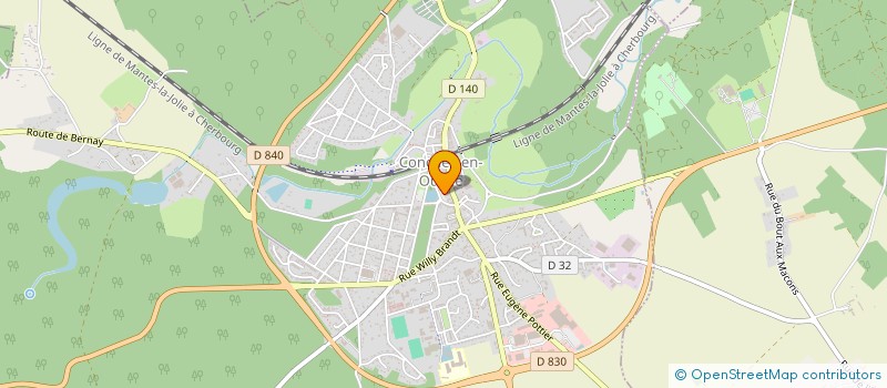 localisation de l'entreprise MONSIEUR PIERRE STRUYVE  CONCHES-EN-OUCHE