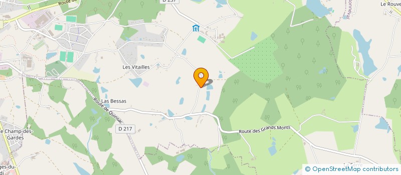 localisation de l'entreprise MONSIEUR PIERRE SUDREAU à SAINT-YRIEIX-LA-PERCHE