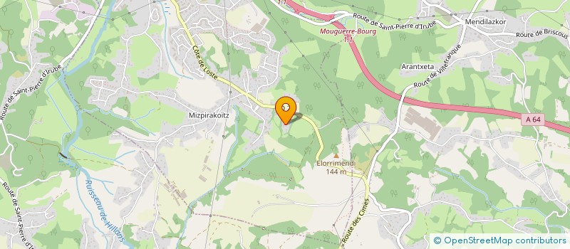 localisation de l'entreprise MONSIEUR PIERRE SUHARRART  LARRESSORE