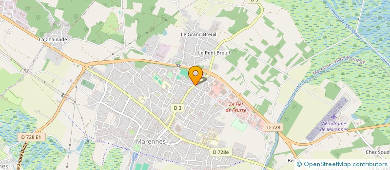 localisation de l'entreprise MONSIEUR PIERRE SUIRE  MARENNES-HIERS-BROUAGE