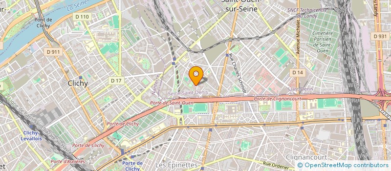 localisation de l'entreprise MONSIEUR PIERRE SULTAN à SAINT-OUEN-SUR-SEINE