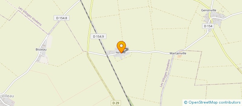 localisation de l'entreprise MONSIEUR PIERRE SUREAU  LES VILLAGES VOVEENS