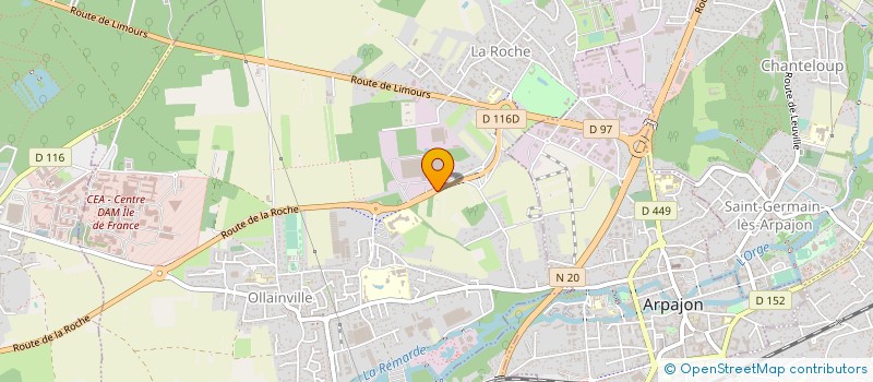 localisation de l'entreprise MONSIEUR PIERRE SUREST  OLLAINVILLE