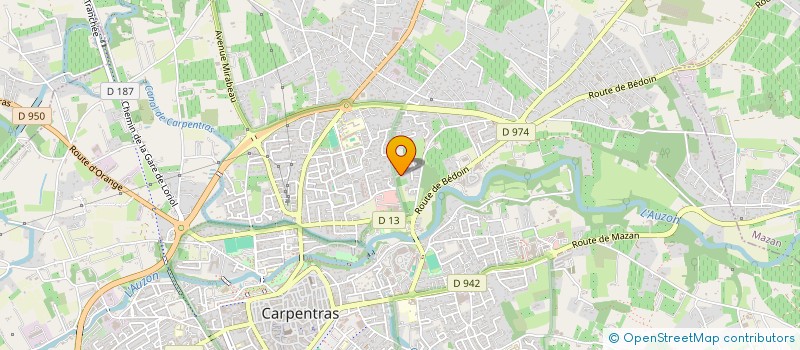 localisation de l'entreprise MONSIEUR PIERRE SURTEL à CARPENTRAS