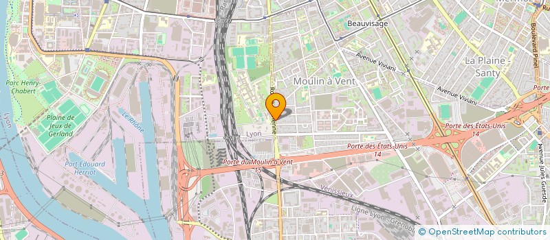 localisation de l'entreprise MONSIEUR PIERRE SUSNJARA  VENISSIEUX