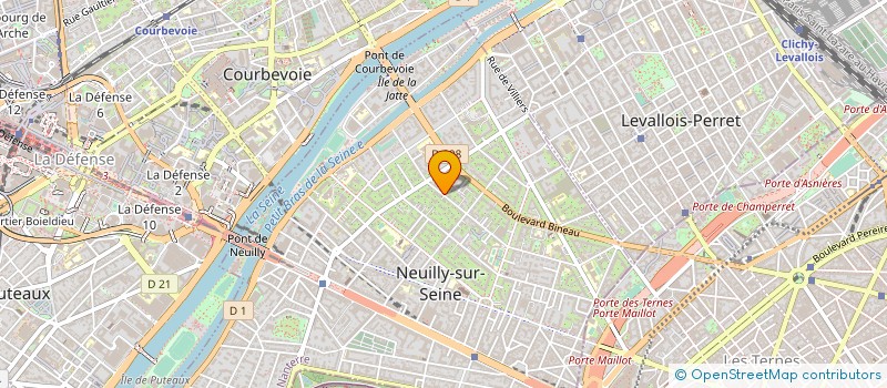 localisation de l'entreprise MONSIEUR PIERRE SUTTER à NEUILLY-SUR-SEINE
