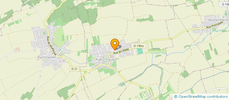 localisation de l'entreprise MONSIEUR PIERRE SUTTER  KTZINGUE