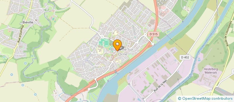 localisation de l'entreprise MONSIEUR PIERRE SUZANNE  BLAINVILLE-SUR-ORNE