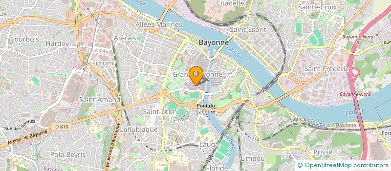 localisation de l'entreprise MONSIEUR PIERRE-SYLVAIN LABARTHE à BAYONNE