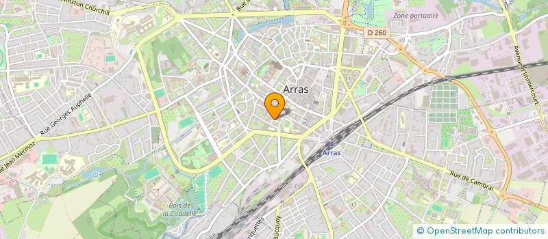 localisation de l'entreprise MONSIEUR PIERRE SZALKOWSKI à ARRAS