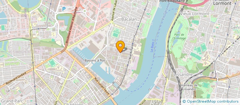 localisation de l'entreprise MONSIEUR PIERRE TABEL  BORDEAUX