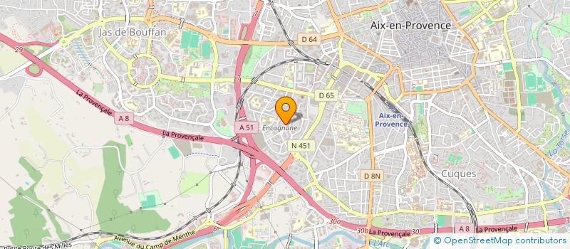 localisation de l'entreprise MONSIEUR PIERRE TAILLEFER à AIX-EN-PROVENCE