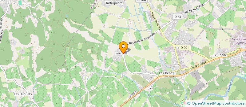 localisation de l'entreprise MONSIEUR PIERRE TAMISIER  GARGAS