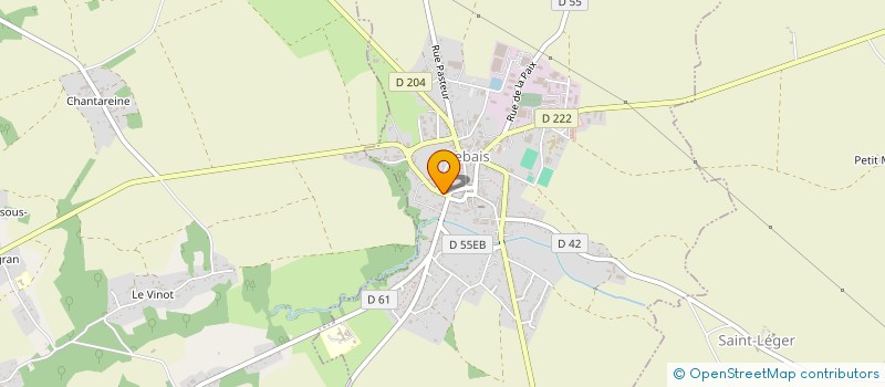 localisation de l'entreprise MONSIEUR PIERRE TANJON  REBAIS