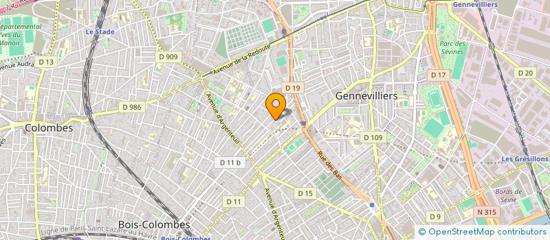 localisation de l'entreprise MONSIEUR PIERRE TAPE à ASNIERES-SUR-SEINE