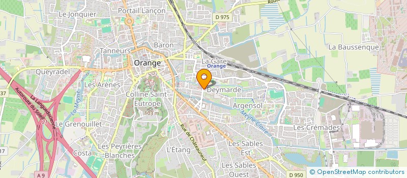 localisation de l'entreprise MONSIEUR PIERRE TAPELLA à ORANGE