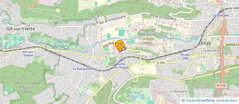 localisation de l'entreprise MONSIEUR PIERRE TAPIE à BURES-SUR-YVETTE