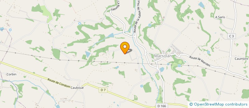 localisation de l'entreprise MONSIEUR PIERRE TARDIN  MARSOLAN