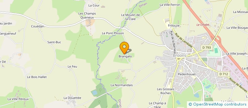 localisation de l'entreprise MONSIEUR PIERRE TARDIVEL à BROONS