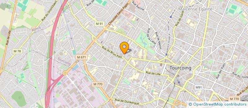 localisation de l'entreprise MONSIEUR PIERRE TASSIN  TOURCOING