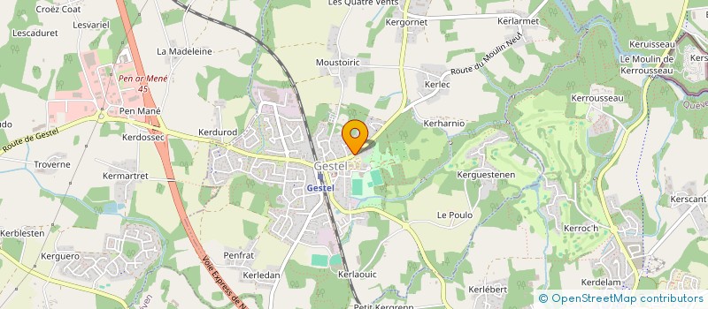 localisation de l'entreprise MONSIEUR PIERRE TELL  GESTEL