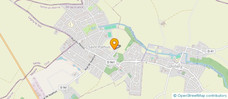 localisation de l'entreprise MONSIEUR PIERRE TERCY  SAINT-PATHUS