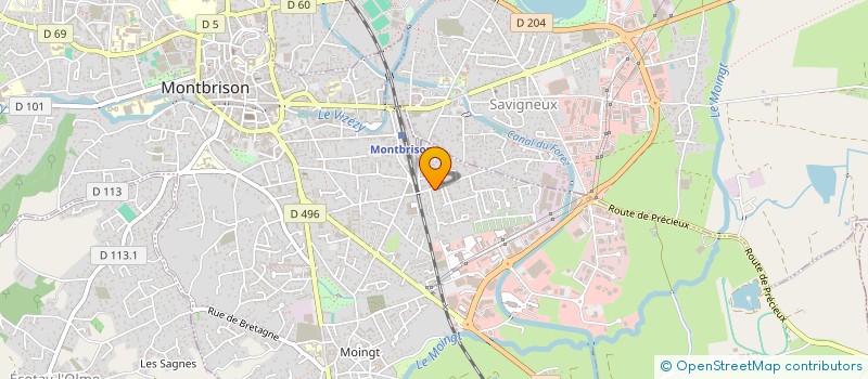 localisation de l'entreprise MONSIEUR PIERRE TERRAL  SAVIGNEUX